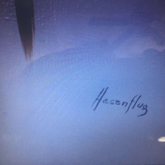 Original Oil on Canvas by Florence Hasenflug - Picture 2 of 4